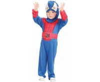 Role-play set for kids Spider Hero (jumpsuit, belt, hood), size 92/104 cm